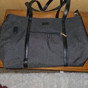 Black Modern Laptop Bag with Minimalist Design